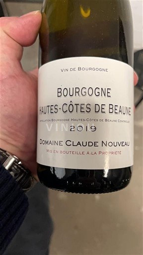 Bourgondië Hautes Côtes de Beaune Domaine Claude Nouveau 2019