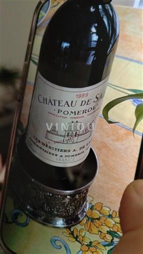Bordeaux Pomerol Château Sales 1989