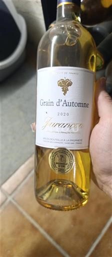 Sydvestfrankrig Jurançon Grain d'Automne 2020