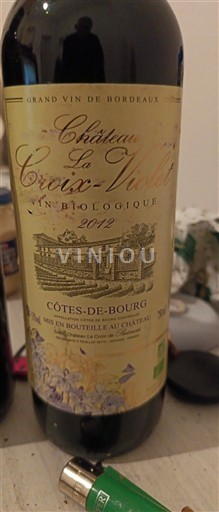 Bordeaux Côtes-de-bourg Château La Croix Violette 2012