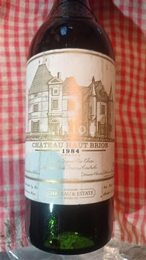 Bordeaux Pessac-Léognan Grand Cru Château Haut-Brion 1984