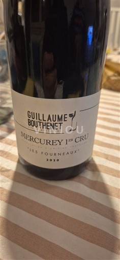 Borgogna Mercurey Premier Cru Guillaume Bouthenet Les Fourneaux 2020