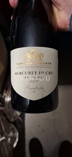 Borgogna Mercurey Premier Cru Tupinier-Bautista Les Vellees 2019