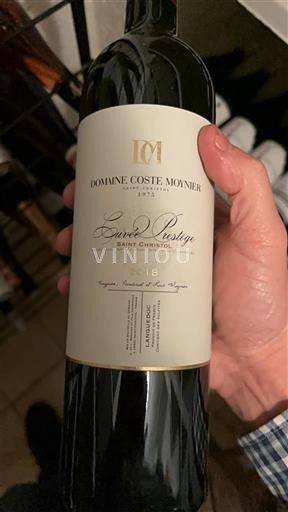 Vini Rouge sec Cuvée Prestige Domaine Coste Moynier 2018 Francia Linguadoca Saint-Chinian AOC