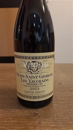 Bourgogne Nuits-saint-georges Premier Cru Louis Jadot Les Vaucrains 2013