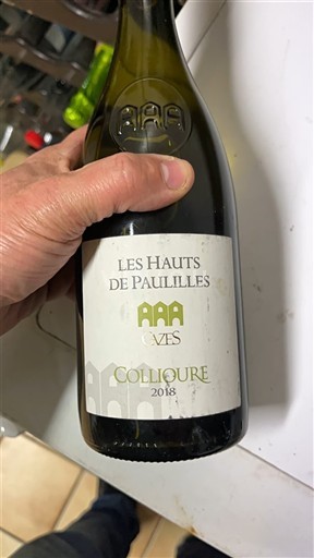 Rosellón Collioure Les Hauts de Paulilles 2018