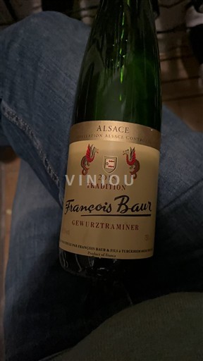 Alsace Gewurztraminer François Baur Tradition 2015