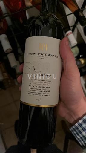 Vini Rouge sec Tradition Domaine Coste Moynier 2021 Francia Linguadoca Coteaux del Languedoc AOC