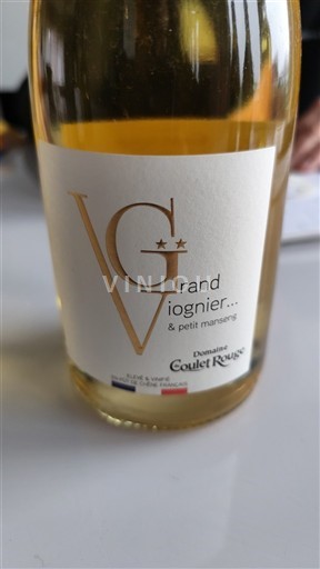 Provence, Lav Rhône-dalen, Korsika Vaucluse Domaine Coulet Rouge Grand Viognier & petit manseng 2021