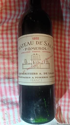 Bordeaux Pomerol Château Sales 1988