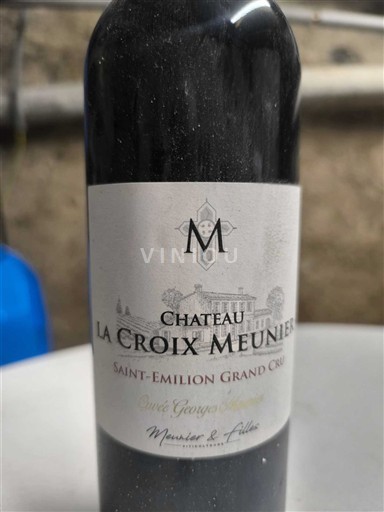 Bordeaux Saint-Émilion Grand Cru Château La Croix Meunier Georges Meunier Senza annata