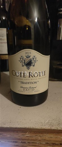 Rhônen laakso Côte-rôtie Les Vins David Tradition 2023