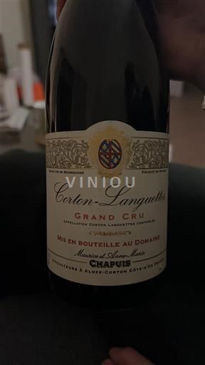 Bourgogne Corton Grand Cru Domaine Chapuis 2014 2014