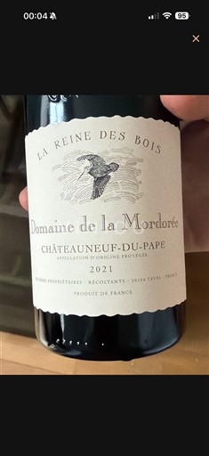 Vallée du Rhône Châteauneuf-du-pape Domaine La Mordorée La Reine des Bois 2021