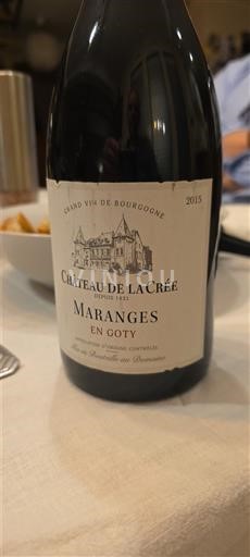 Borgogna Maranges Château La Crée En Goty 2015