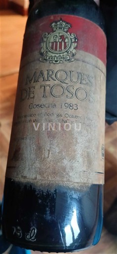 Aragón Cariñena Marqués de Tosos 1983