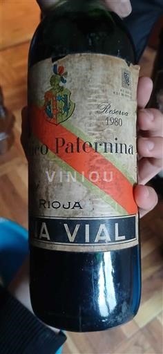 La Rioja Rioja Bodegas Paternina Viña Vial 1980