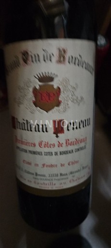 Bordeaux Premières-côtes-de-bordeaux Château Peneau 2006