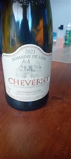 Loire Valley Cheverny Domaine Léry 2021
