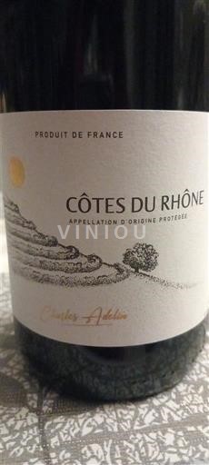 Rhône Valley Côtes-du-Rhône Charles Adelin 2024