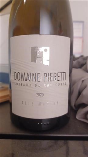 Corse Coteaux du Cap Corse Domaine Pieretti Alte Rosse 2020