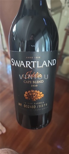 Région côtière Swartland Swartland Idelia 2020