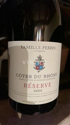 Lugina e Ronës Bregdeti i Rodanit Famille Perrin Réserve 2023