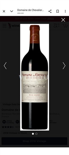 Bordeaux Pessac-Léognan Grand Cru Domaine Chevalier Grand Cru Classé de Graves 2018