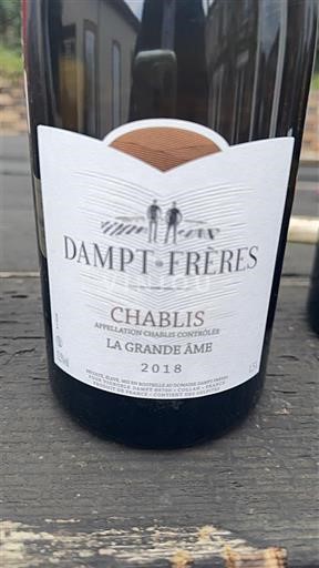 Burgundy Chablis Dampt Frères La Grande Âme 2018