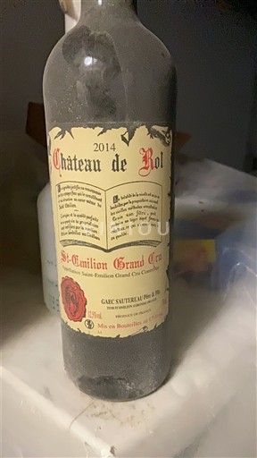 Bordeaux Saint-Émilion Grand Cru Grand Cru Château Rol 2014