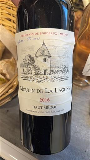 Bordeaux Haut-Médoc Moulin de La Lagune 2016
