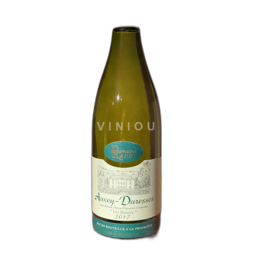 Bourgogne Auxey-duresses Domaine Rapet Les Hautés 2017