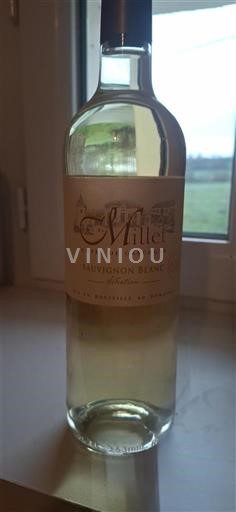 Sudoeste Côtes de Gascogne Domaine Millet Sauvignon Blanc Não Sazonado