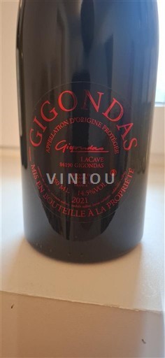 Rhône Valley Gigondas La Cave 2021