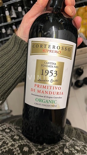 Apulien Primitivo di Manduria Corterossso Supremo 2017