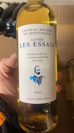 Bordeaux Château Michel de Montaigne Les Essais 2023