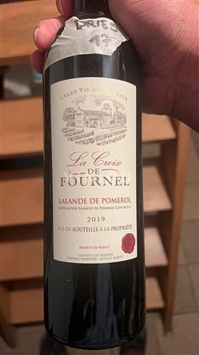 Bordeaux Lalande-de-Pomerol La Croix de Fournel 2019
