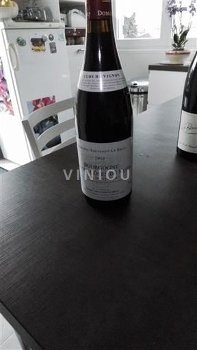 Bourgogne Ikke specificeret Domaine Thierry et Pascale Matrot Clos du Vignon 2015