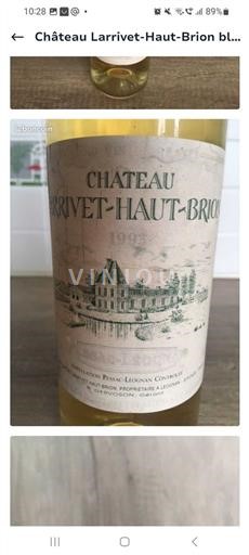 Bordeaux Pessac-Léognan Château Larrivet-Haut-Brion 1993