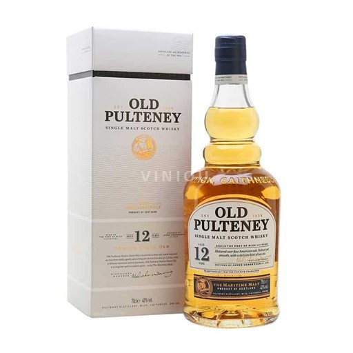 Viski Single Malt Whisky Old Pulteney 12 Y  Pulteney 12a - 2011 Škotska Highlands