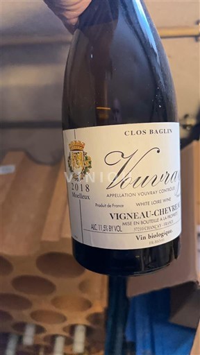 Vallée de la Loire Vouvray Vigneau-Chevreau Clos Baglin 2018