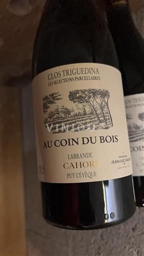 Sud-Vest Cahors Clos Triguedina Au Coin du Bois Nemilésimat