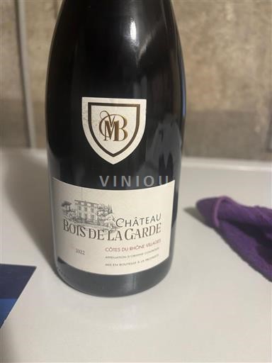 Vallée du Rhône Côtes-du-rhône-villages Château Bois de la Garde 2022