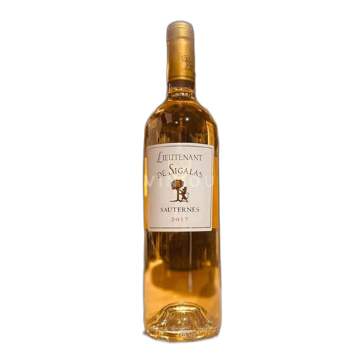 Bordeaux Sauternes Château Sigalas Rabaud Lieutenant de Sigalas 2017