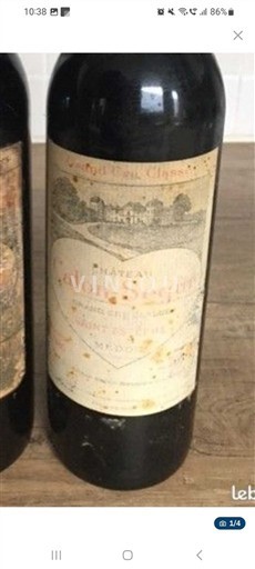 Bordeaux Saint-Estèphe Grand Cru Château Calon-Ségur 1986