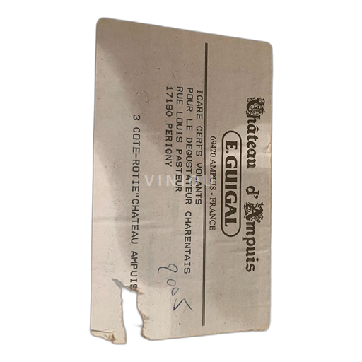 Rhônetal Côte-rôtie Château D’Ampuis 2005