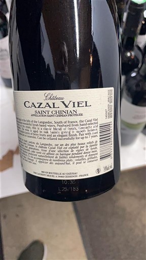 Languedoc Saint-Chinian Château Cazal Viel 2023