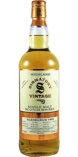 Viski Single Malt Whisky Signatory Vintage Glenburgie 1995 Glenburgie 22a - 1995 Škotska Speyside