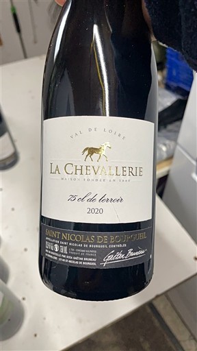 Thung lũng sông Loire Saint-Nicolas-De-Bourgueil La Chevalerie 15 olde terroir 2020