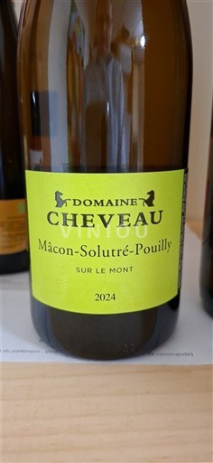 Burgund Mâcon und Mâcon-Dörfer Domaine Cheveau Sur Le Mont 2024